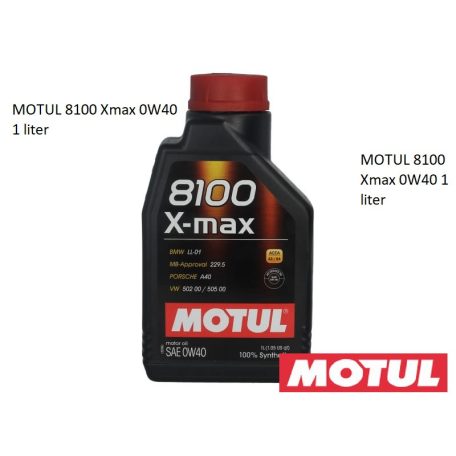 MOTUL 8100 Xmax 0W40 1 liter