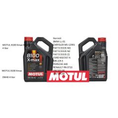 MOTUL 8100 Xmax 0W40 4 liter