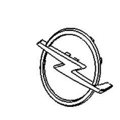 Opel Vectre C 2006- Első Embléma 93186294 AX Gyári