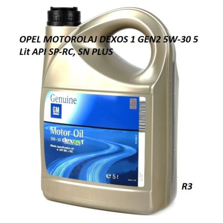 OPEL MOTOROLAJ DEXOS 1 GEN2 5W-30 5 Lit API SP-RC, SN PLUS