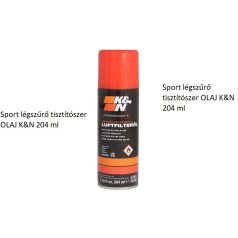   Sport légszűrő tisztítószer OLAJ K&N 204 ml vagy 408 ml válaszzon