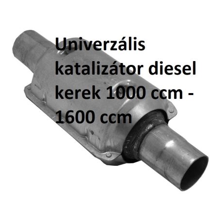 Univerzális katalizátor diesel kerek 1000 ccm - 1600 ccm 