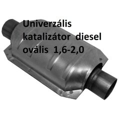 Univerzális katalizátor  diesel ovális  1,6-2,0