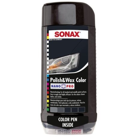 Sonax Polír és Wax fekete 500ml