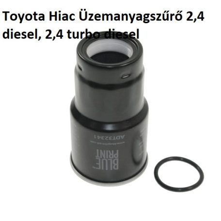 Toyota Hiace Üzemanyagszűrő 2,4 diesel, 2,4 turbo diesel 