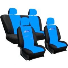 Univerzális Üléshuzat Fekete-kék UL-AG28458/L.BL