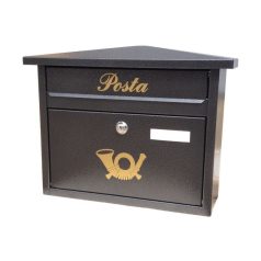 POSTALÁDA KÜLTÉRI ANTIK SZÜRKE APOLLÓ