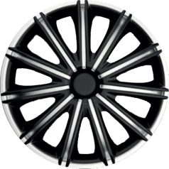 15" Nero Silver & Black