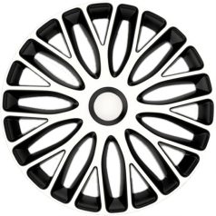 16" Mugello White & Black