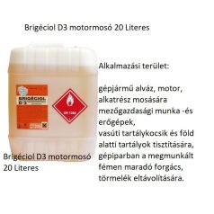 Brigéciol D3 motormosó 20 Literes