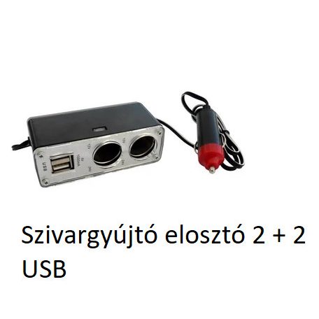 Szivargyujto eloszto 2  2 USB