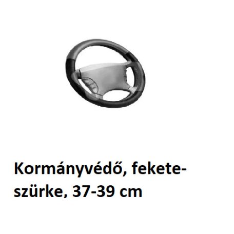 fekete szurke kormanyvedo