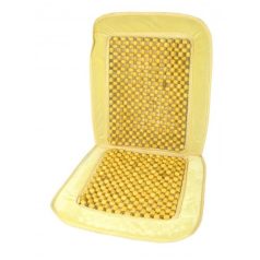 Ülésvédő fagolyós, velúr, bézs