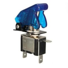 Billenőkapcsoló, kék, 12V, 20A