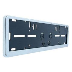 Rendszámtábla tartó krómozott fémgőzölt kerettel