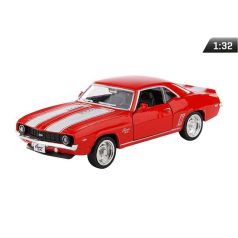 Makett autó, 01:32, 1969 Chevrolet Camaro SS, piros