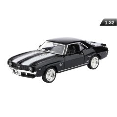 Makett autó, 01:32, 1969 Chevrolet Camaro SS, fekete