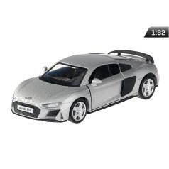 Makett autó, 01:32, Audi R8 (2019), ezüst