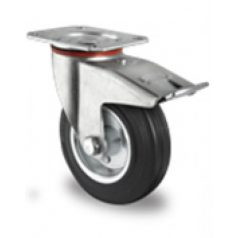 KERÉK ÖNBEÁLLÓ TALPAS ÁTMÉRŐ mm 100 FÉMHÁZAS 