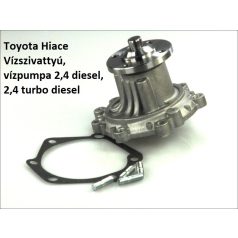   Toyota Hiace Vízszivattyú, vízpumpa 2,4 diesel, 2,4 turbo diesel