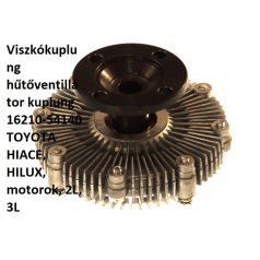   Toyota Hiace Viszkókuplung hűtőventillátor kuplung 16210-54140 TOYOTA HIACE, HILUX, motorok, 2L, 3L