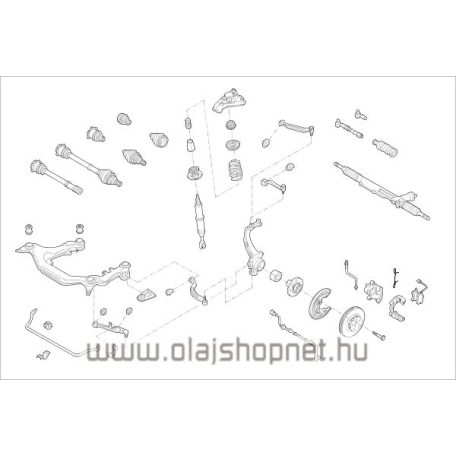 Vw Passat Stabilizátorkar bal DELPHI