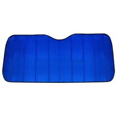 Napvédő kétoldalas kék alu 145x70cm utastérbe)