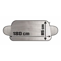 Napvédő 180x85cm (külső használatra)