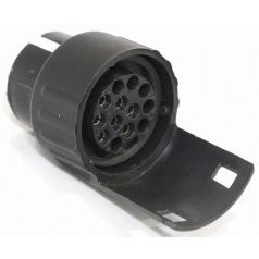 Utánfutó csatlakozó átalakító 7-13 pólusú (műanyag)