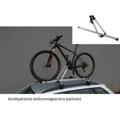 Kerékpártartó tetőcsomagtartóra (zárható)
