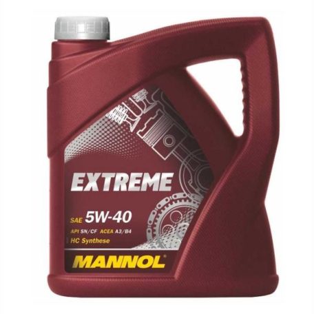 MANNOL EXTREME 5L MOTOROLAJ 5W40 SZINTETIKUS