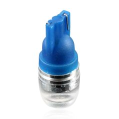   1,5W kék LED T10 foglalathoz, kék fényű, LED helyzetjelző, 12V, párban