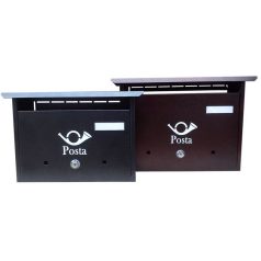 POSTALÁDA KÜLTÉRI FEKVŐ NAGY ANTIK BRONZ