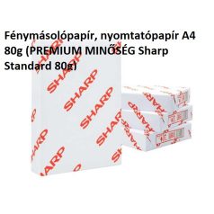   Fénymásolópapír, nyomtatópapír A4 80g (PREMIUM MINŐSÉG Sharp Standard 80g)