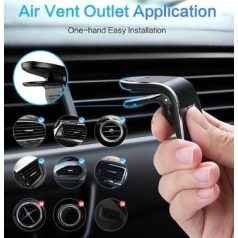   Telefontartó Mágneses autós telefontartó szellőzőrácsra