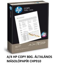 A/4 HP COPY 80G. ÁLTALÁNOS MÁSOLÓPAPÍR CHP910