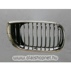 BMW 3 (E46) Hütödiszrács jobb, keret+bordák krómozot