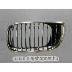 BMW 3 (E46) Hütödiszrács bal , keret+bordák krómozot
