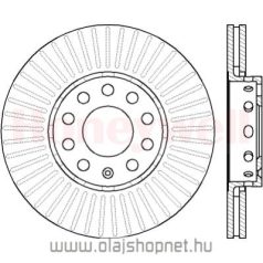 Vw Passat Első Féktárcsa 288 mm 2000-2005 JURID
