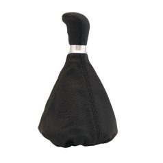   Váltógomb szoknyával, fekete bőr (KC) PREMIUM GYÁI MINŐSÉG!!!