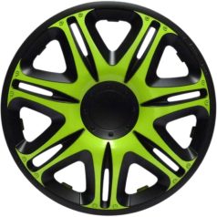 13" Nascar Green-Black