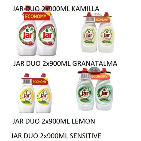Jar mosogató DUO 2x900 ml ( az ár 2 db 900 ml vonatkozik ) Válasszon illatot: 