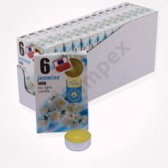JÁZMIN Teamécses illatgyertya A6 6db-os
