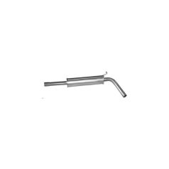   Kipufogódob, közép, Skoda Fabia, Roamster, VW Polo Hatchb, Seat Ibiza, Cordoba, 1.4-1.6, 2006-2010