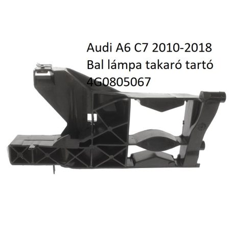 Audi A6 C7 2010-2018 Bal lámpa takaró tartó 4G0805067