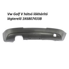 Vw Golf V hátsó lökhárító légterelő 1K6807433B