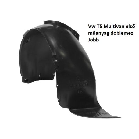 Vw T5 Multivan első műanyag doblemez Bal-Jobb