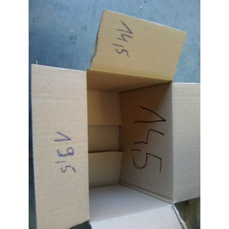 Kartondoboz 19,5 x 14,5 x 14,5 cm 2 rétegű