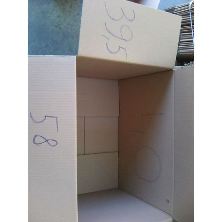 Kartondoboz 58 x 39,5x 40 cm 2 rétegű