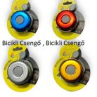 Kerékpár Bicikli Csengő Kerek Színes, Kerek Fém, 